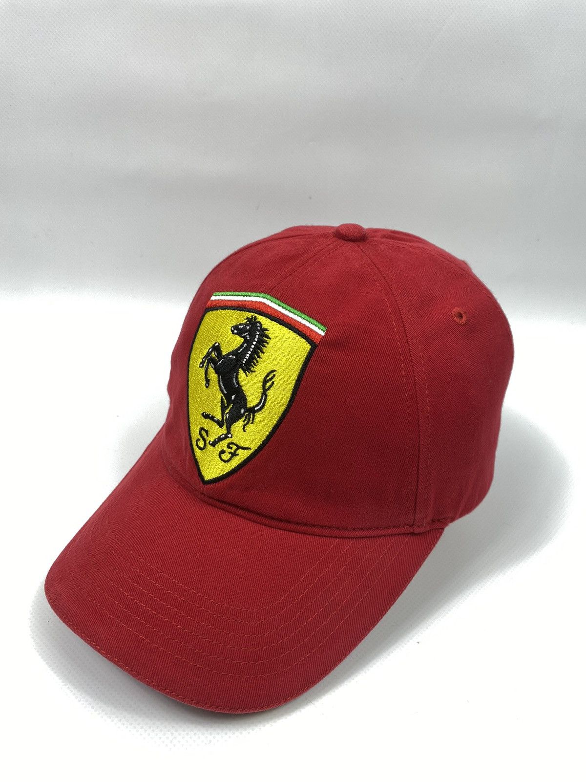 Ferrari 🔥LASTDROP🔥#21 Ferrari Red Vintage Authentic Hat Cap Size ONE SIZE - 3 Thumbnail