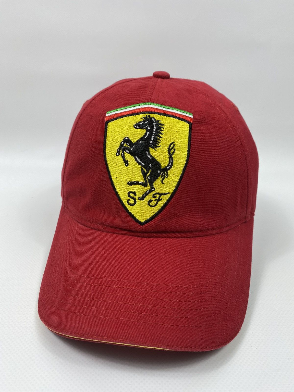 Ferrari 🔥LASTDROP🔥#21 Ferrari Red Vintage Authentic Hat Cap Size ONE SIZE - 4 Thumbnail