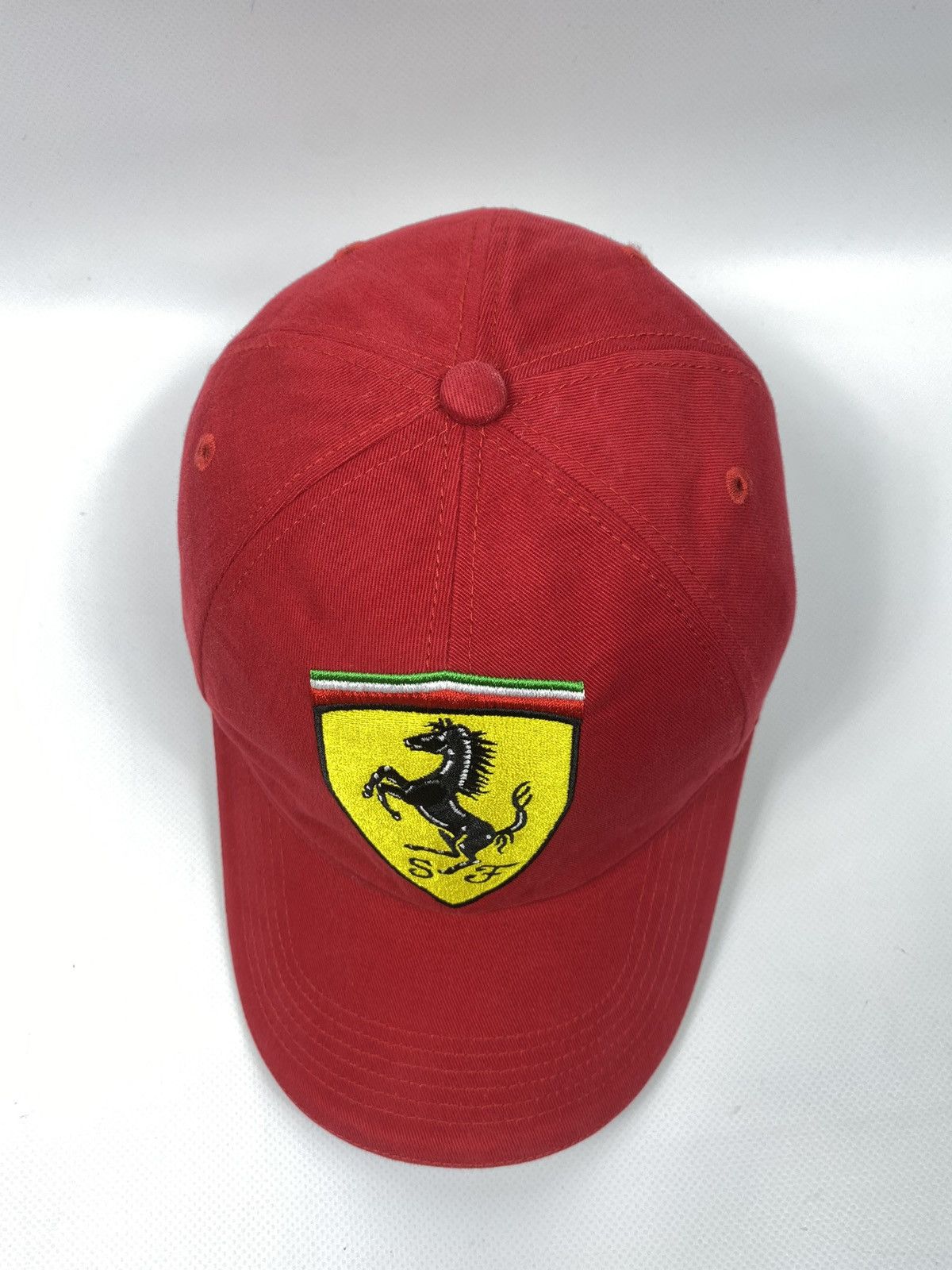 Ferrari 🔥LASTDROP🔥#21 Ferrari Red Vintage Authentic Hat Cap Size ONE SIZE - 5 Thumbnail