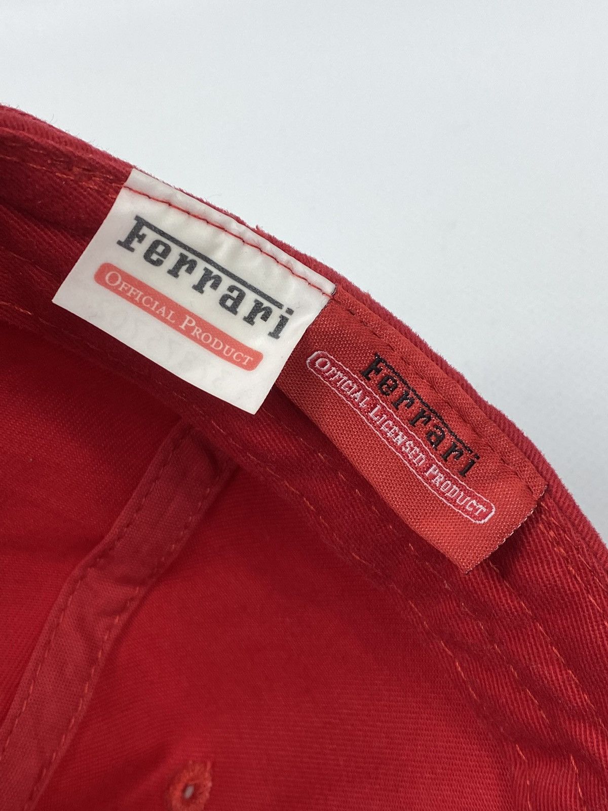 Ferrari 🔥LASTDROP🔥#21 Ferrari Red Vintage Authentic Hat Cap Size ONE SIZE - 11 Thumbnail