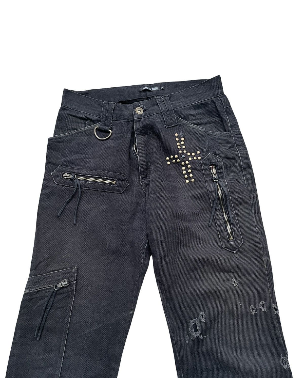 Japanese Brand Batsu Studio Aging Faded Custom Distressed Size US 28 / EU 44 - 6 Thumbnail
