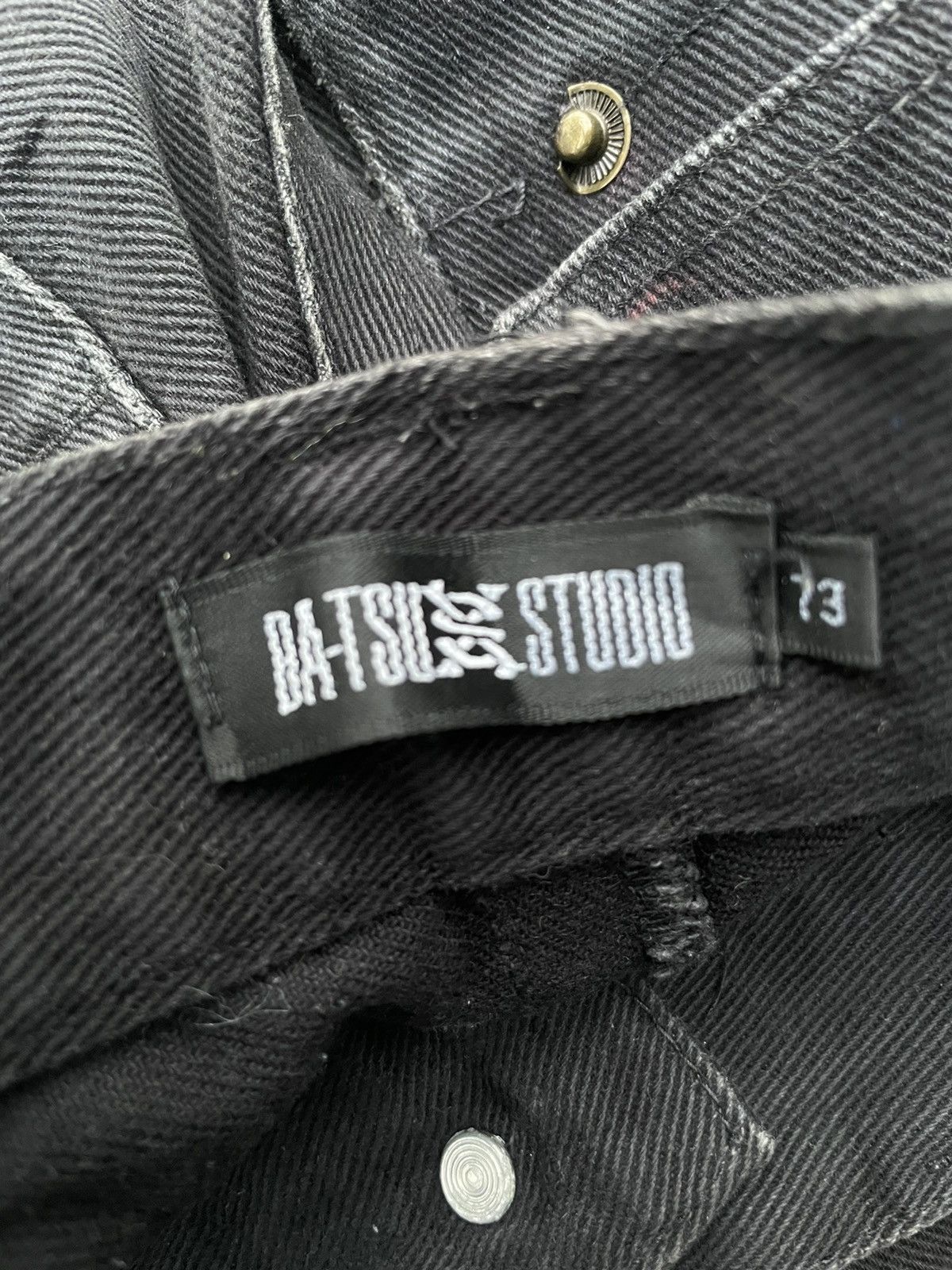 Japanese Brand Batsu Studio Aging Faded Custom Distressed Size US 28 / EU 44 - 15 Thumbnail