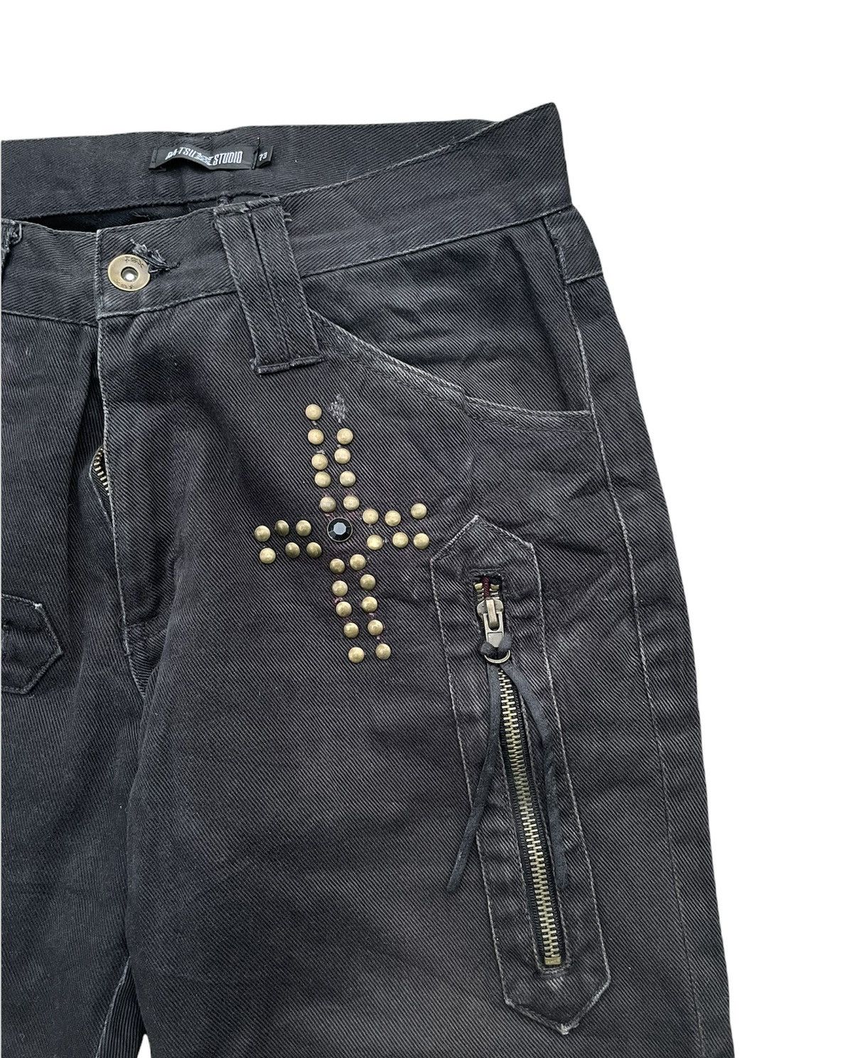 Japanese Brand Batsu Studio Aging Faded Custom Distressed Size US 28 / EU 44 - 4 Thumbnail