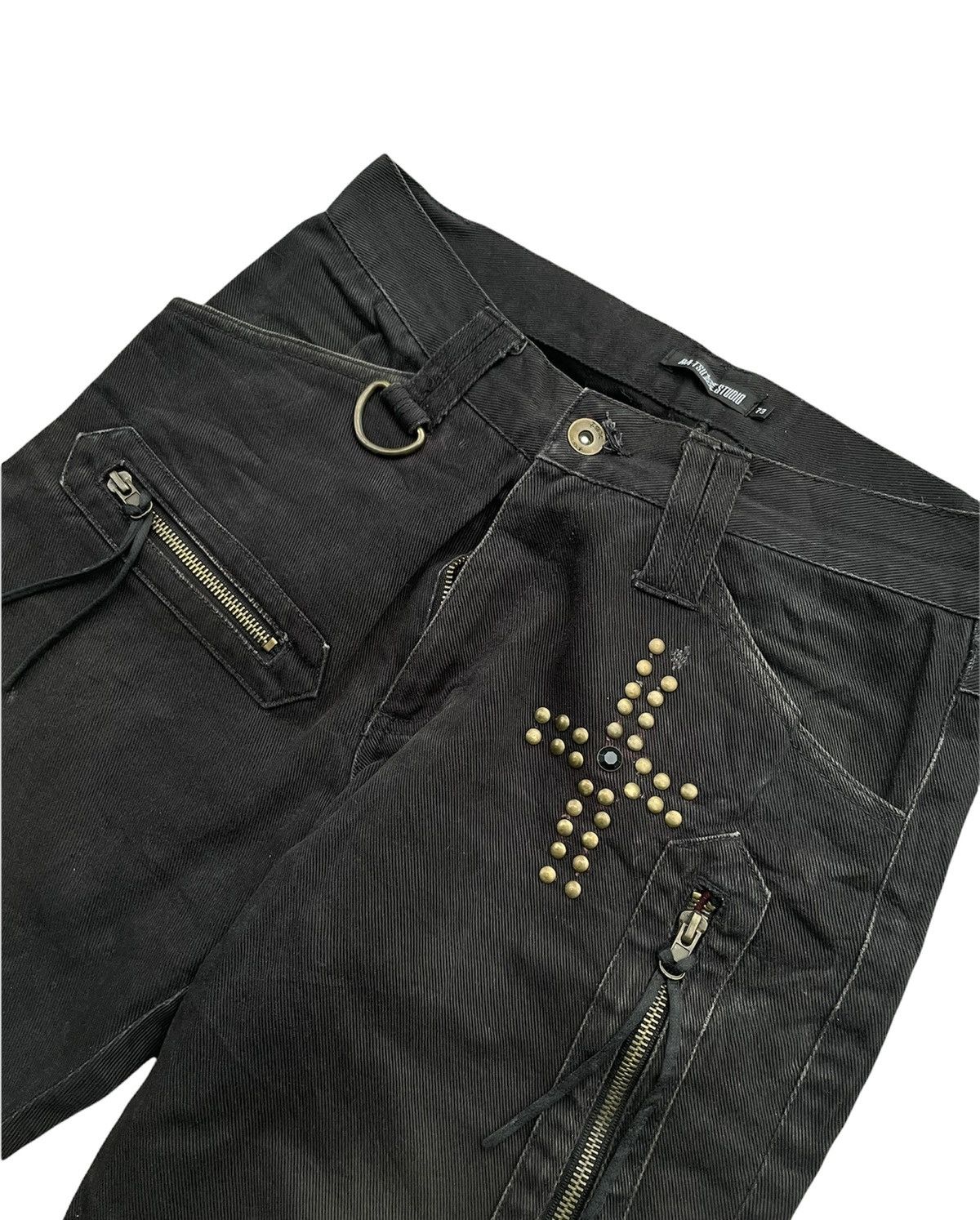 Japanese Brand Batsu Studio Aging Faded Custom Distressed Size US 28 / EU 44 - 7 Thumbnail