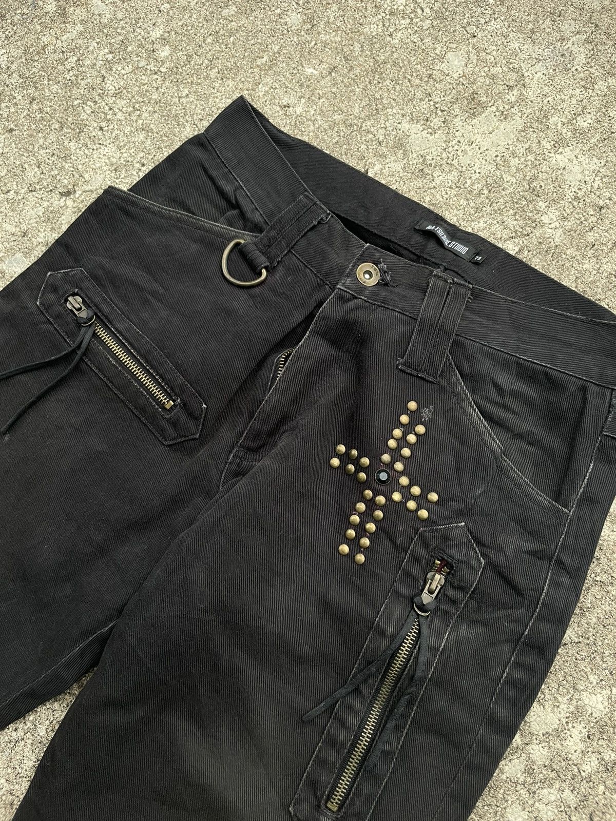 Japanese Brand Batsu Studio Aging Faded Custom Distressed Size US 28 / EU 44 - 13 Thumbnail