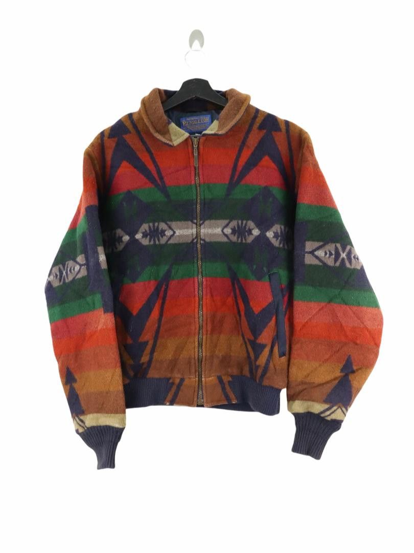 Pendleton Pendelton Western Wear Highgrade Navajo Aztec Wool Blanket Size US S / EU 44-46 / 1 - 1 Thumbnail