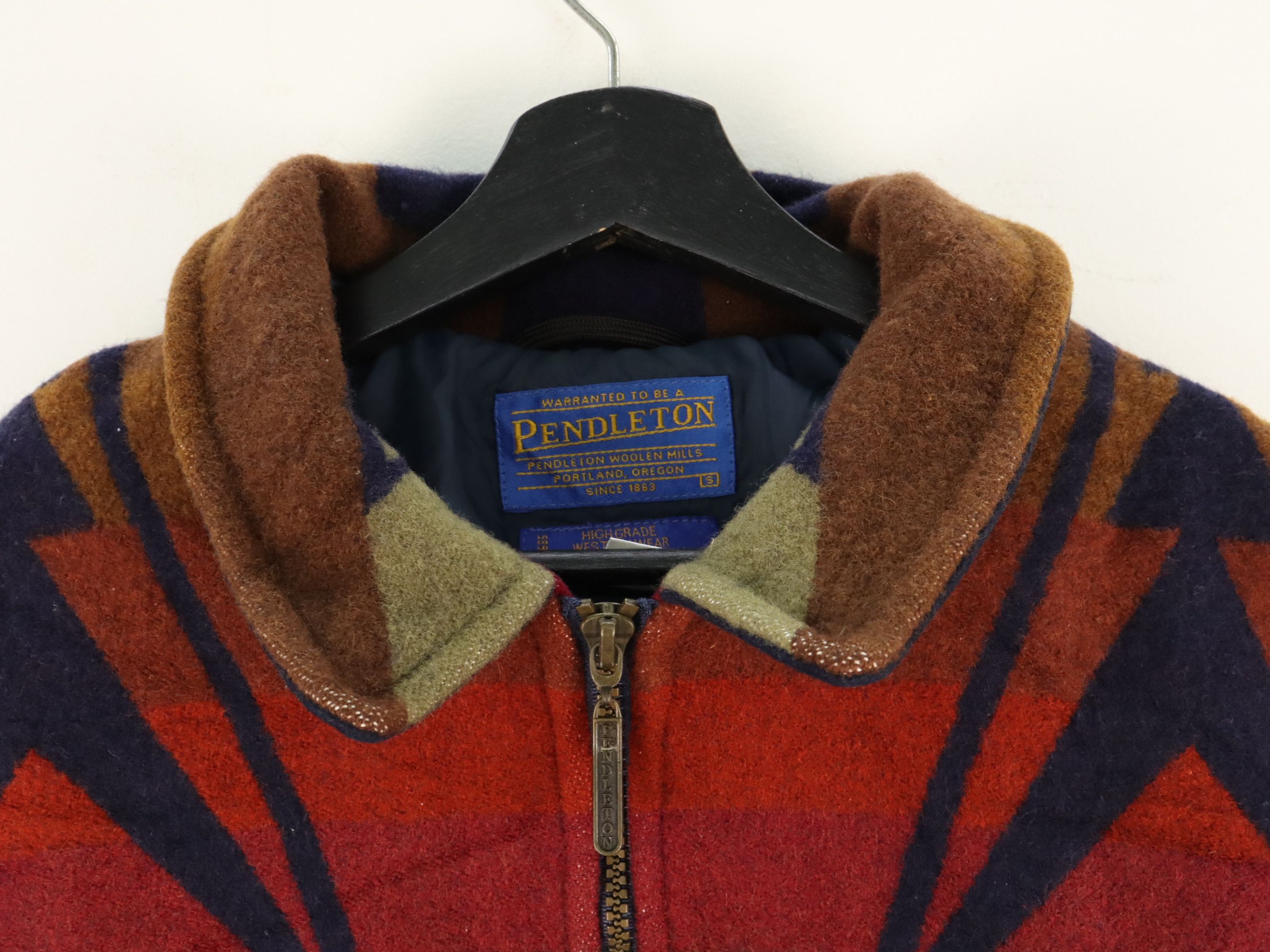 Pendleton Pendelton Western Wear Highgrade Navajo Aztec Wool Blanket Size US S / EU 44-46 / 1 - 10 Thumbnail