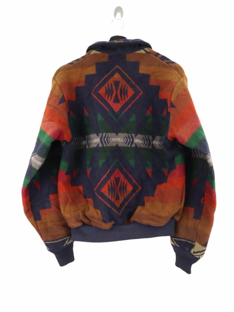 2024 Vintage Men's L Blanket Pendleton Wool Western Wear Aztec Navajo Jacket Coat