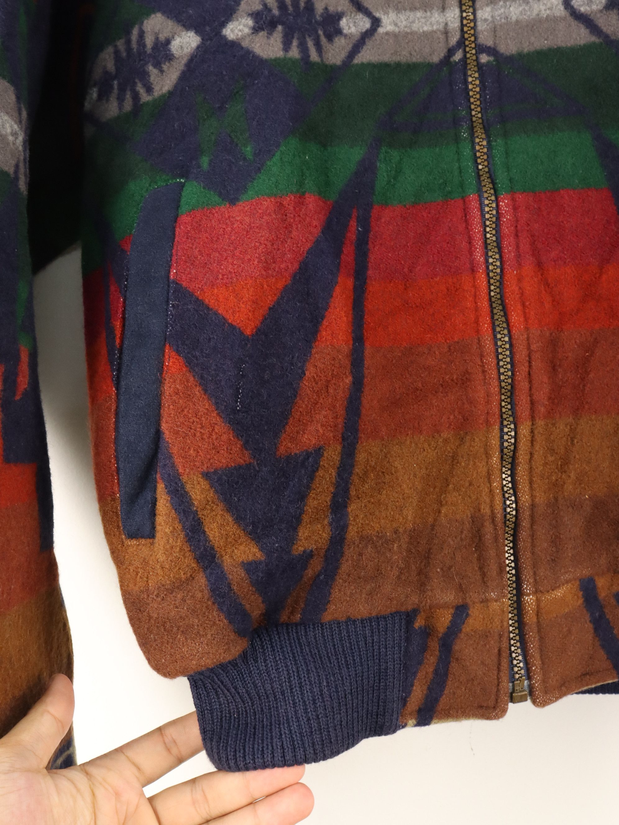 Pendleton Pendelton Western Wear Highgrade Navajo Aztec Wool Blanket Size US S / EU 44-46 / 1 - 6 Thumbnail