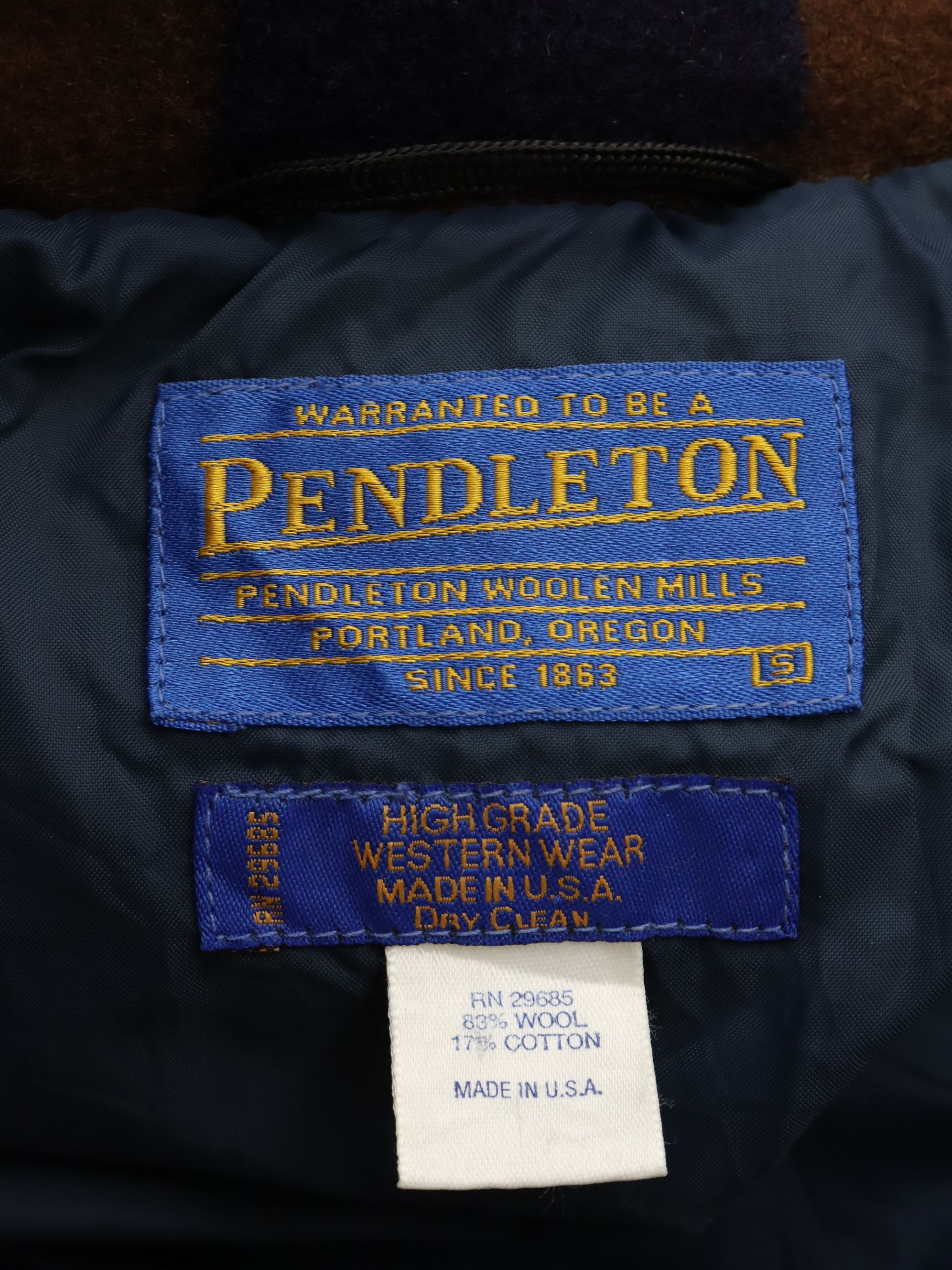 Pendleton Pendelton Western Wear Highgrade Navajo Aztec Wool Blanket Size US S / EU 44-46 / 1 - 11 Thumbnail