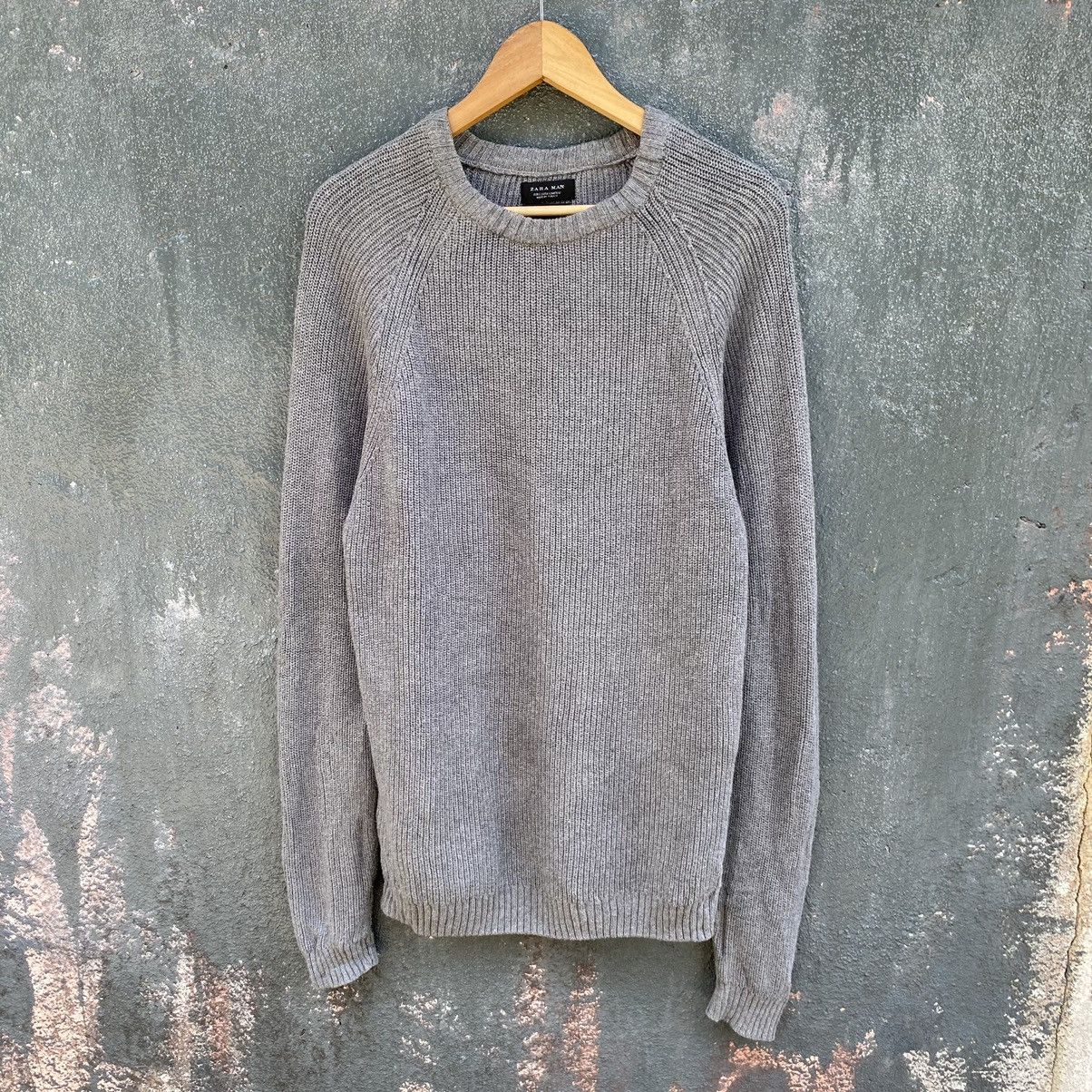 Zara Vintage Zara Man Knitwear ERD GRUNGE LGB GRAIL Size US L / EU 52-54 / 3 - 1 Thumbnail