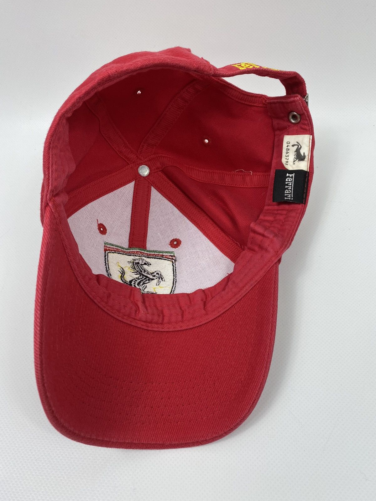 Ferrari 🔥LASTDROP🔥#24 1999 Ferrari Red Vintage Authentic Hat Cap Size ONE SIZE - 9 Thumbnail
