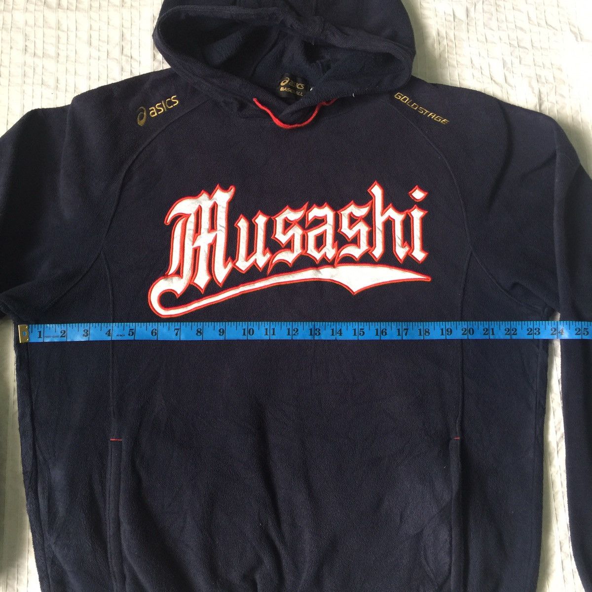 Asics Musashi Asics baseball fleece hoodie Size US L / EU 52-54 / 3 - 13 Thumbnail
