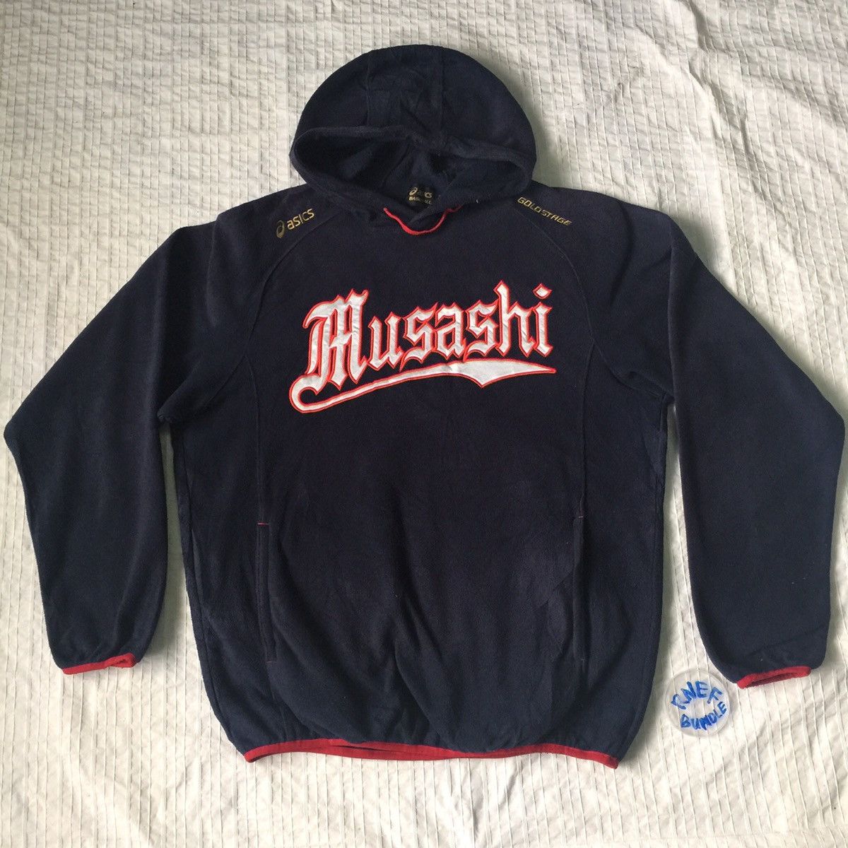 Asics Musashi Asics baseball fleece hoodie Size US L / EU 52-54 / 3 - 12 Thumbnail