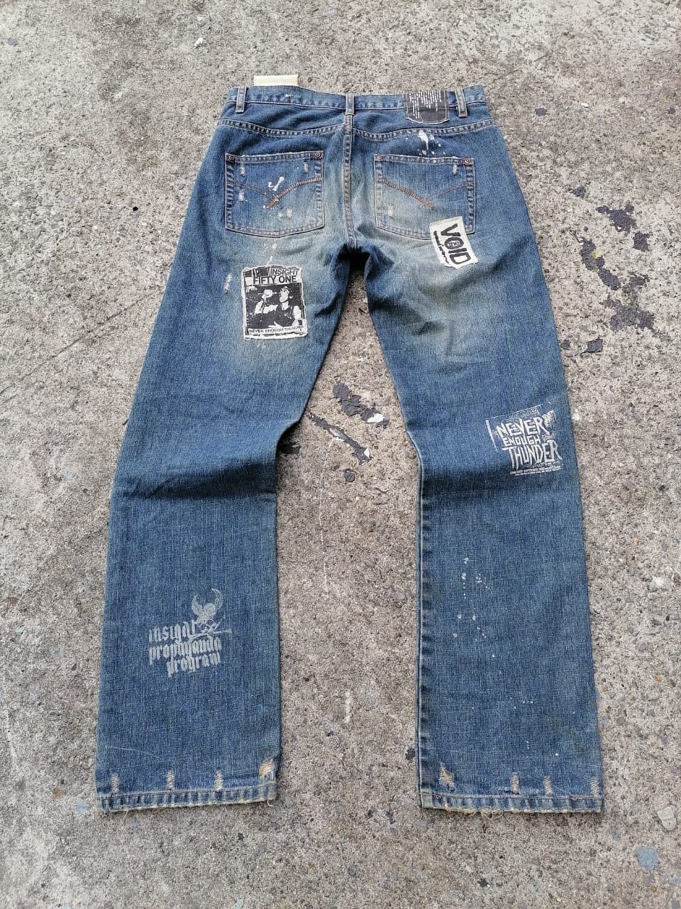 Insight Insight Fiftyone Never Enough Thunder Jeans Size US 34 / EU 50 - 3 Thumbnail