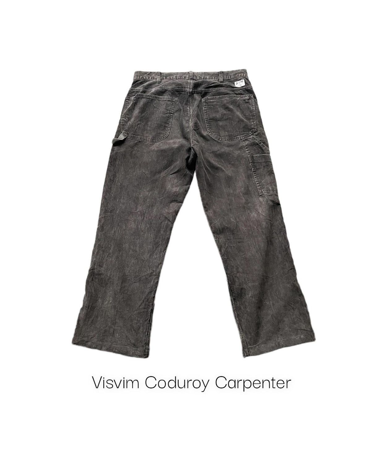 Designer × Japanese Brand × Visvim Rare Vintage VISVIM Coduroy Carpenter Size US 35 - 1 Thumbnail