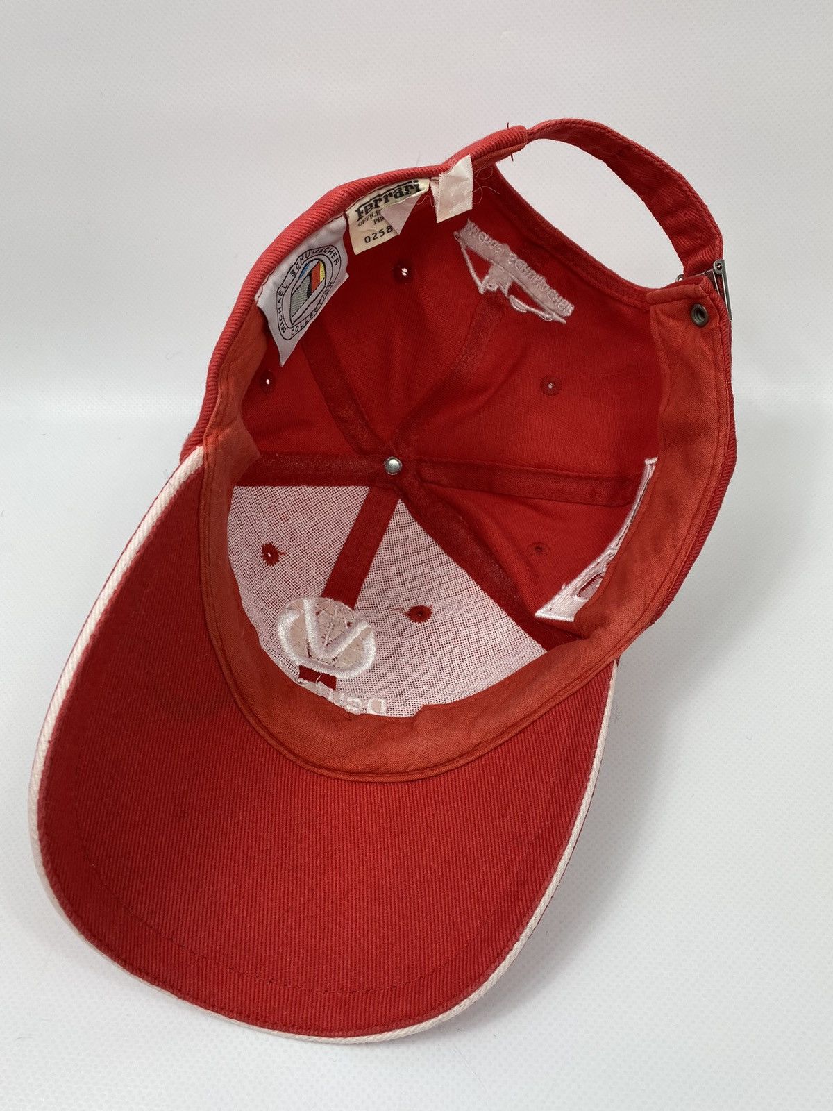 Ferrari 🔥LASTDROP🔥#33 2000 Michael Schumacher 3 Red Hat Cap Size ONE SIZE - 10 Thumbnail