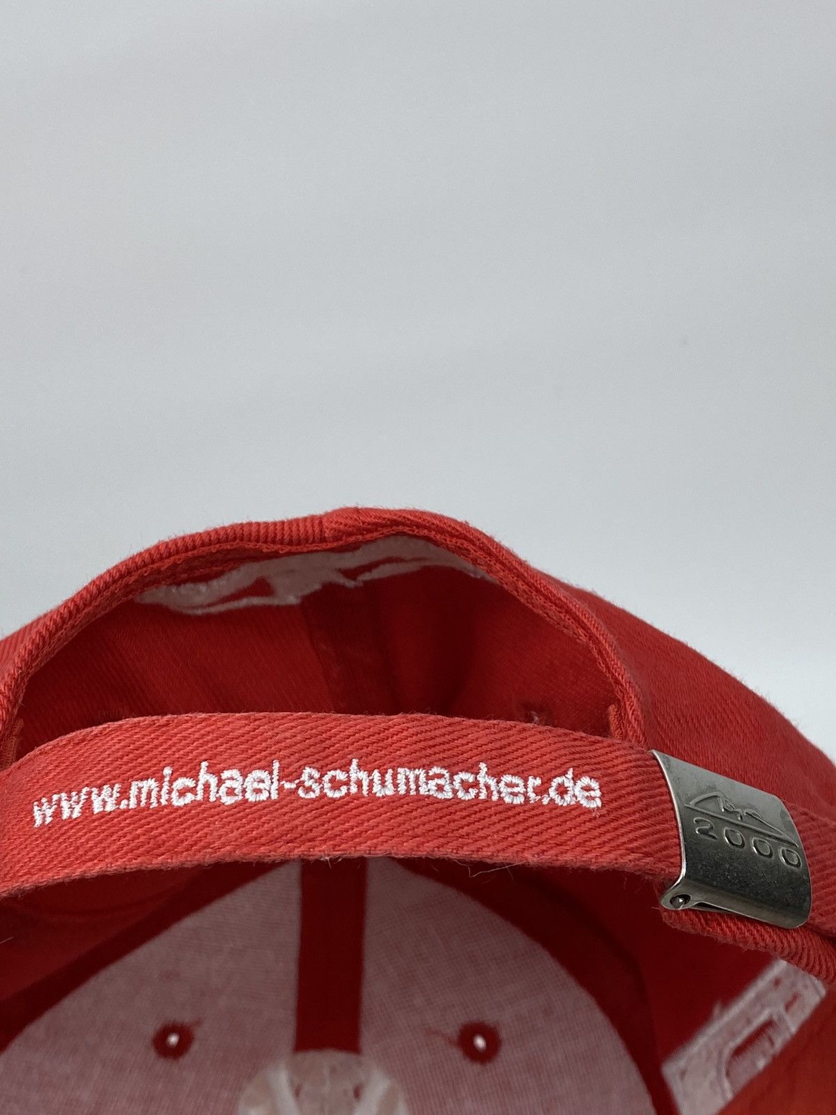Ferrari 🔥LASTDROP🔥#33 2000 Michael Schumacher 3 Red Hat Cap Size ONE SIZE - 9 Thumbnail
