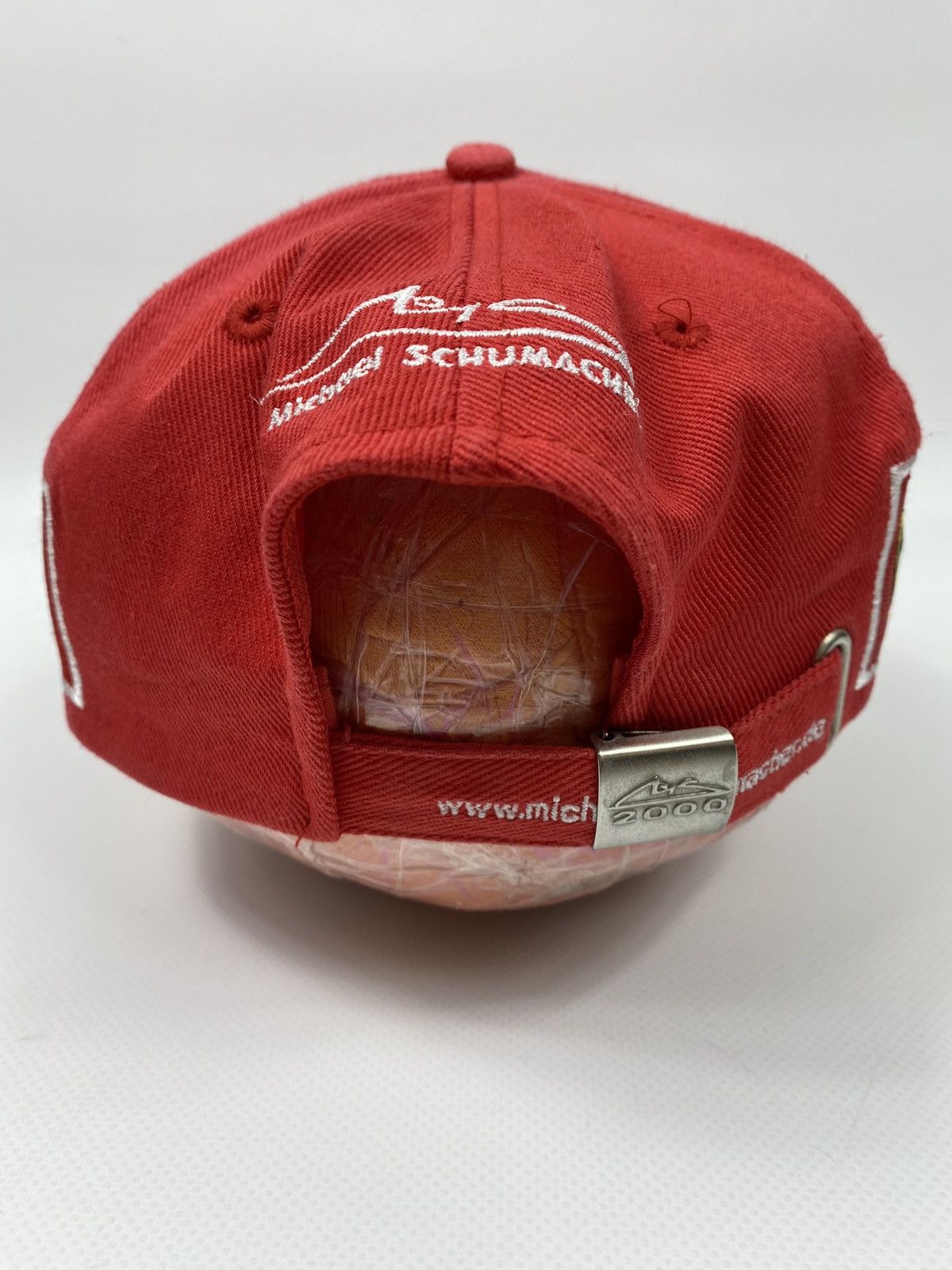 Ferrari 🔥LASTDROP🔥#33 2000 Michael Schumacher 3 Red Hat Cap Size ONE SIZE - 7 Thumbnail