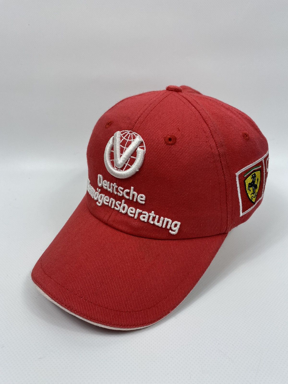 Ferrari 🔥LASTDROP🔥#33 2000 Michael Schumacher 3 Red Hat Cap Size ONE SIZE - 3 Thumbnail