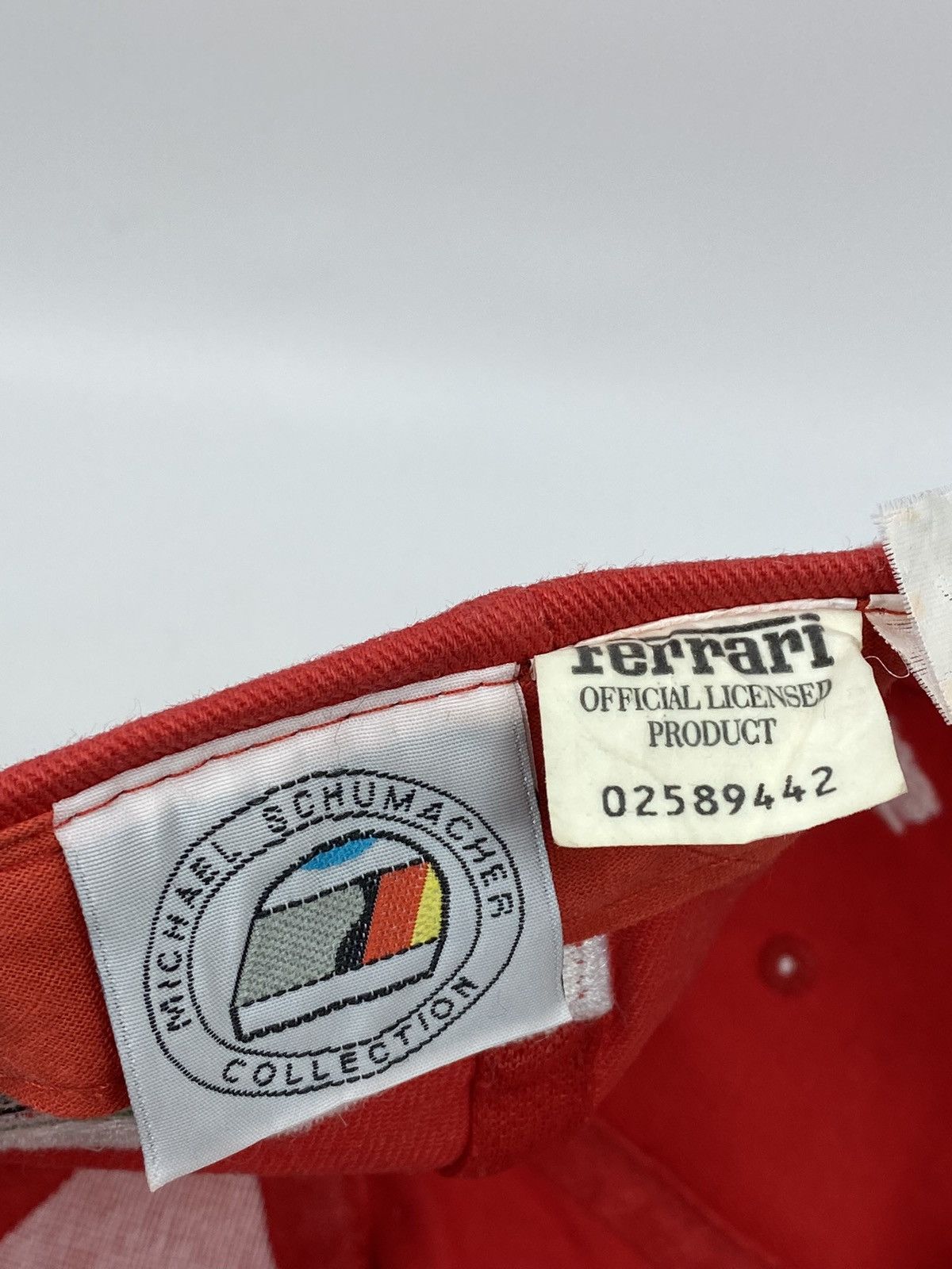 Ferrari 🔥LASTDROP🔥#33 2000 Michael Schumacher 3 Red Hat Cap Size ONE SIZE - 12 Thumbnail
