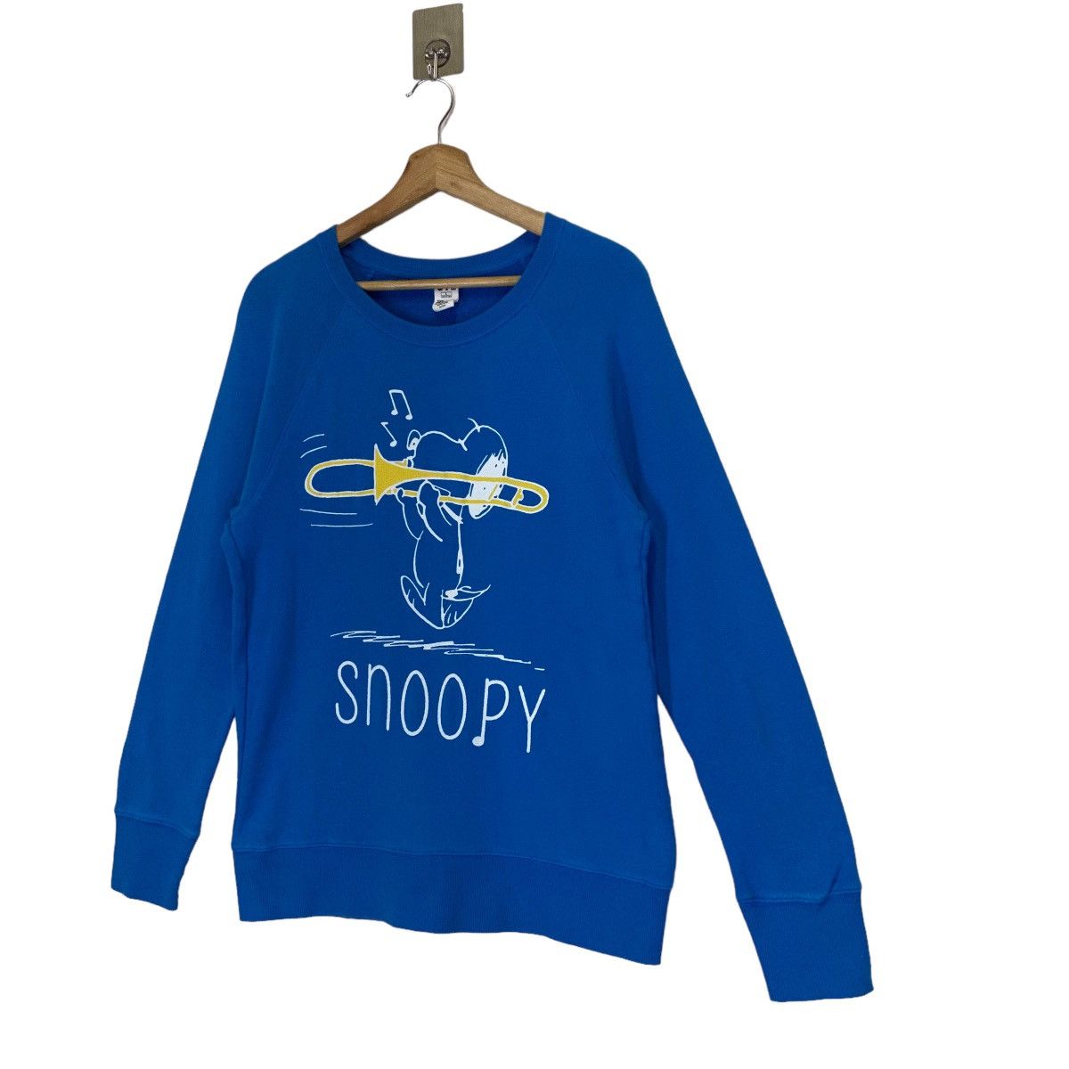 Peanuts × Vintage Vintage 90s Peanuts Big Logo Crewneck Sweatshirt Size M Size US S / EU 44-46 / 1 - 3 Thumbnail