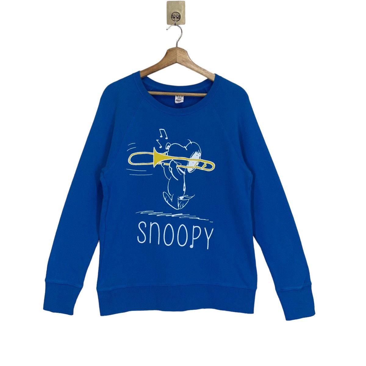 Peanuts × Vintage Vintage 90s Peanuts Big Logo Crewneck Sweatshirt Size M Size US S / EU 44-46 / 1 - 1 Thumbnail