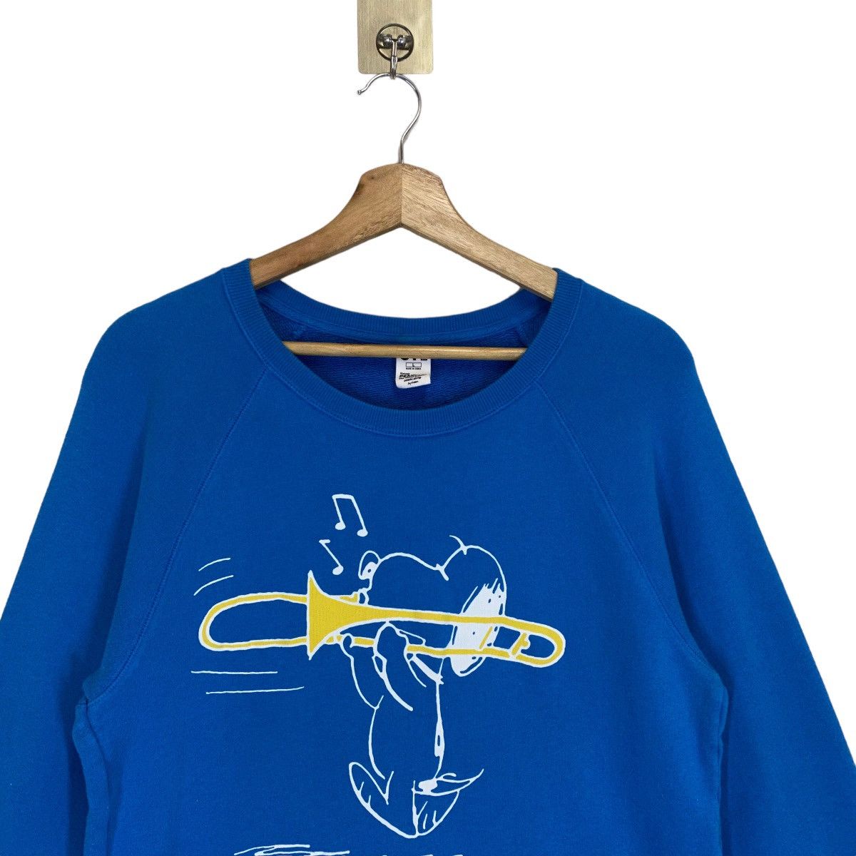 Peanuts × Vintage Vintage 90s Peanuts Big Logo Crewneck Sweatshirt Size M Size US S / EU 44-46 / 1 - 4 Thumbnail