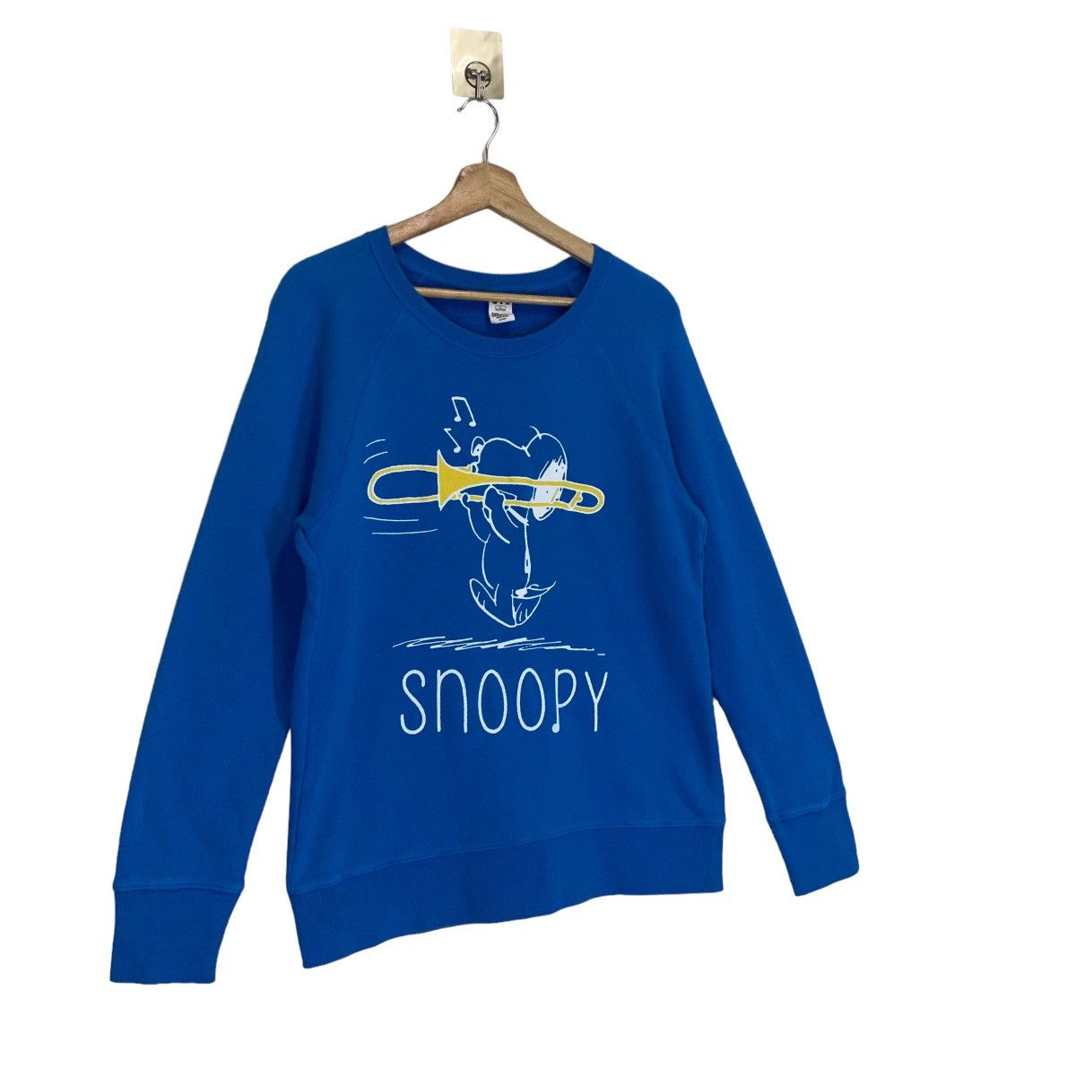 Peanuts × Vintage Vintage 90s Peanuts Big Logo Crewneck Sweatshirt Size M Size US S / EU 44-46 / 1 - 2 Thumbnail