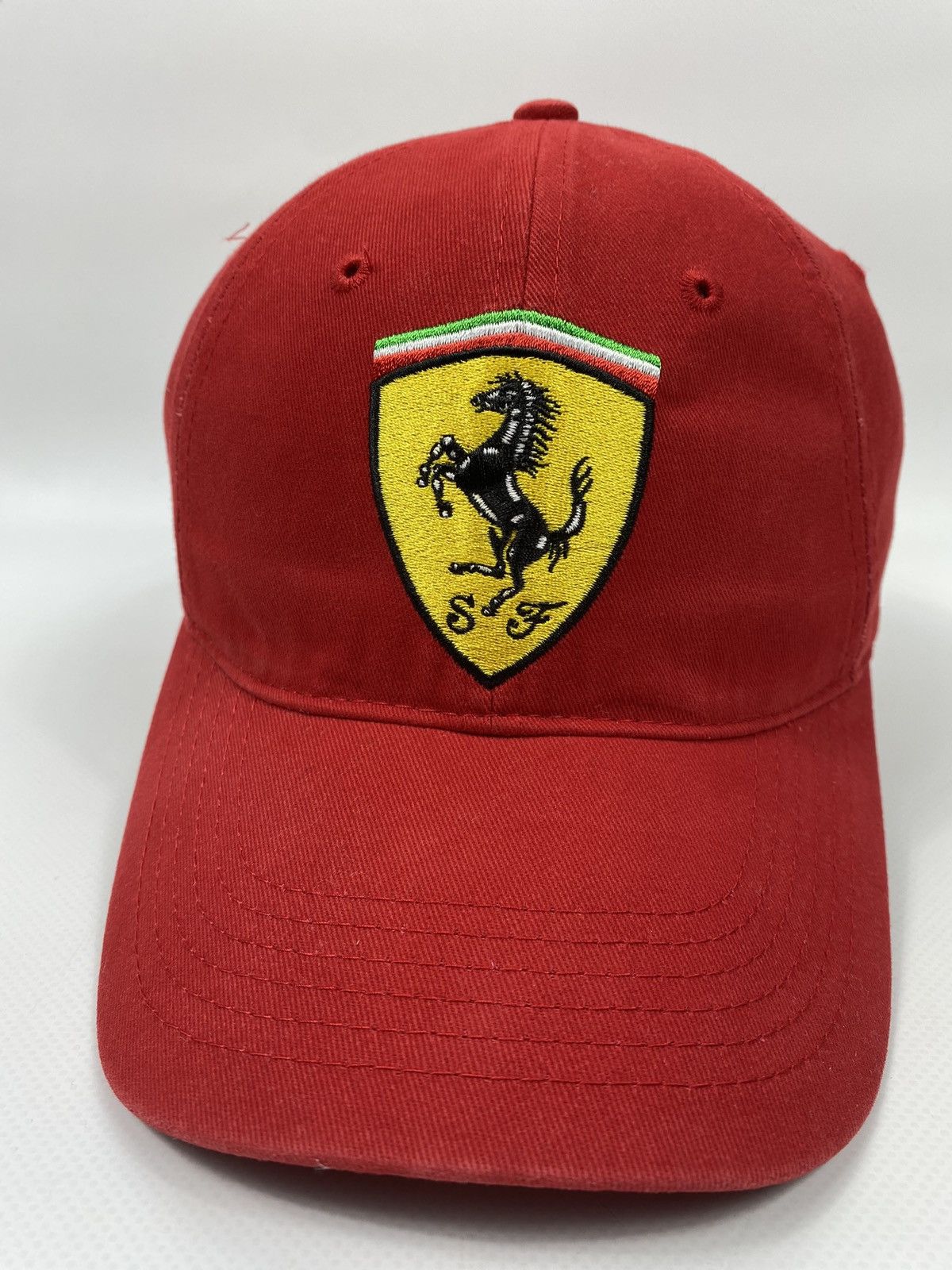 Ferrari 🔥LASTDROP🔥#22 00s Ferrari Red Vintage Authentic Hat Cap Size ONE SIZE - 6 Thumbnail