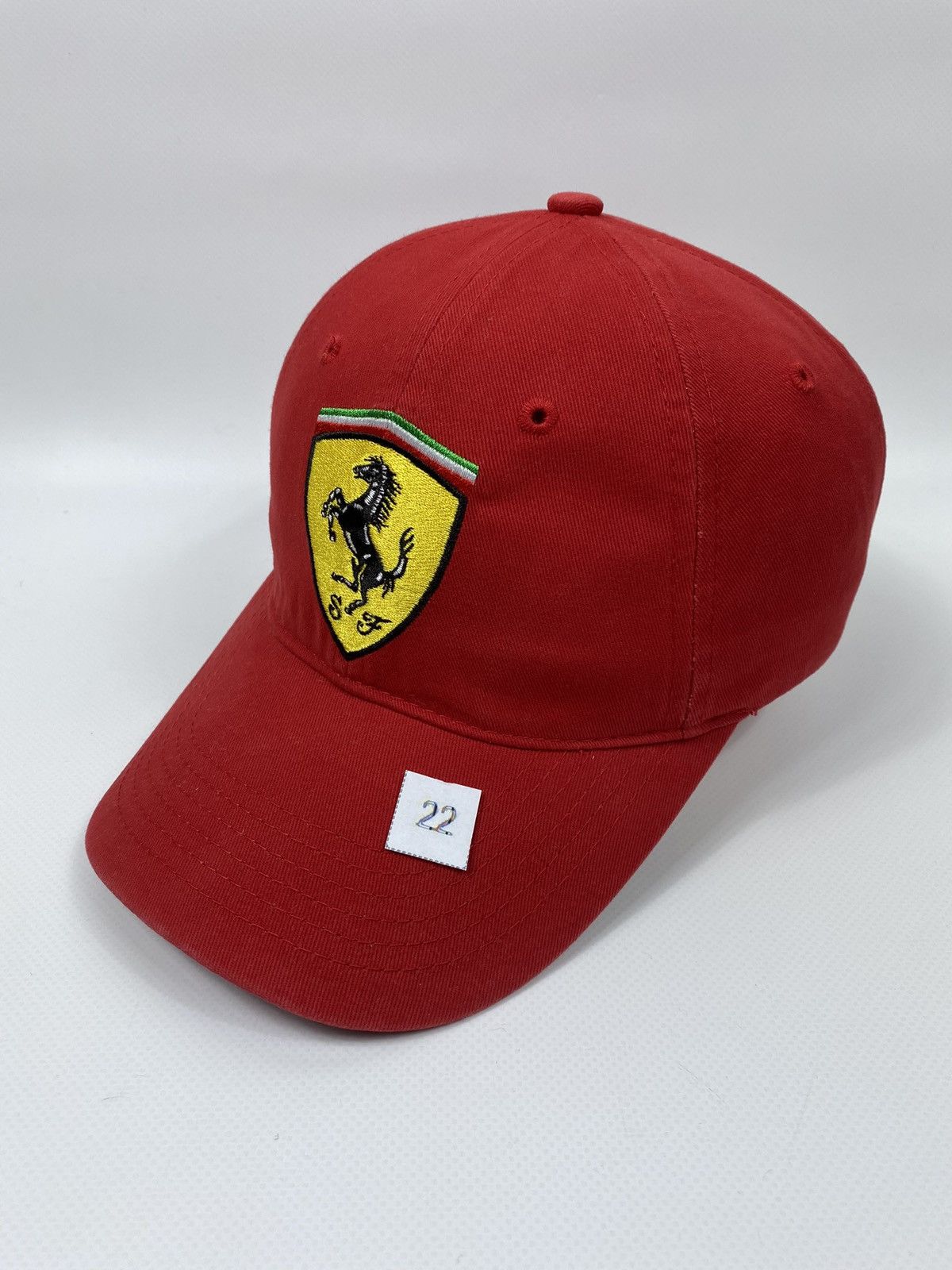 Ferrari 🔥LASTDROP🔥#22 00s Ferrari Red Vintage Authentic Hat Cap Size ONE SIZE - 2 Thumbnail