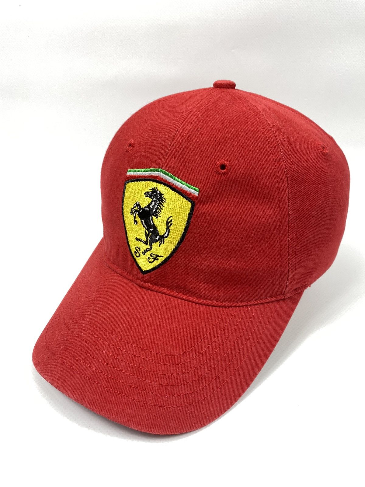 Ferrari 🔥LASTDROP🔥#22 00s Ferrari Red Vintage Authentic Hat Cap Size ONE SIZE - 5 Thumbnail