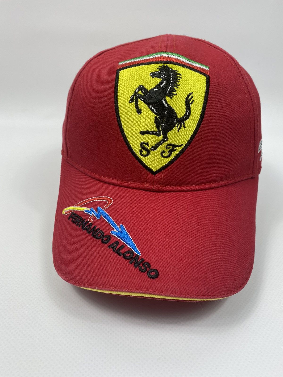 Ferrari 🔥LASTDROP🔥#1 Fernando Alonso Scuderia F-1 Cap Size ONE SIZE - 4 Thumbnail
