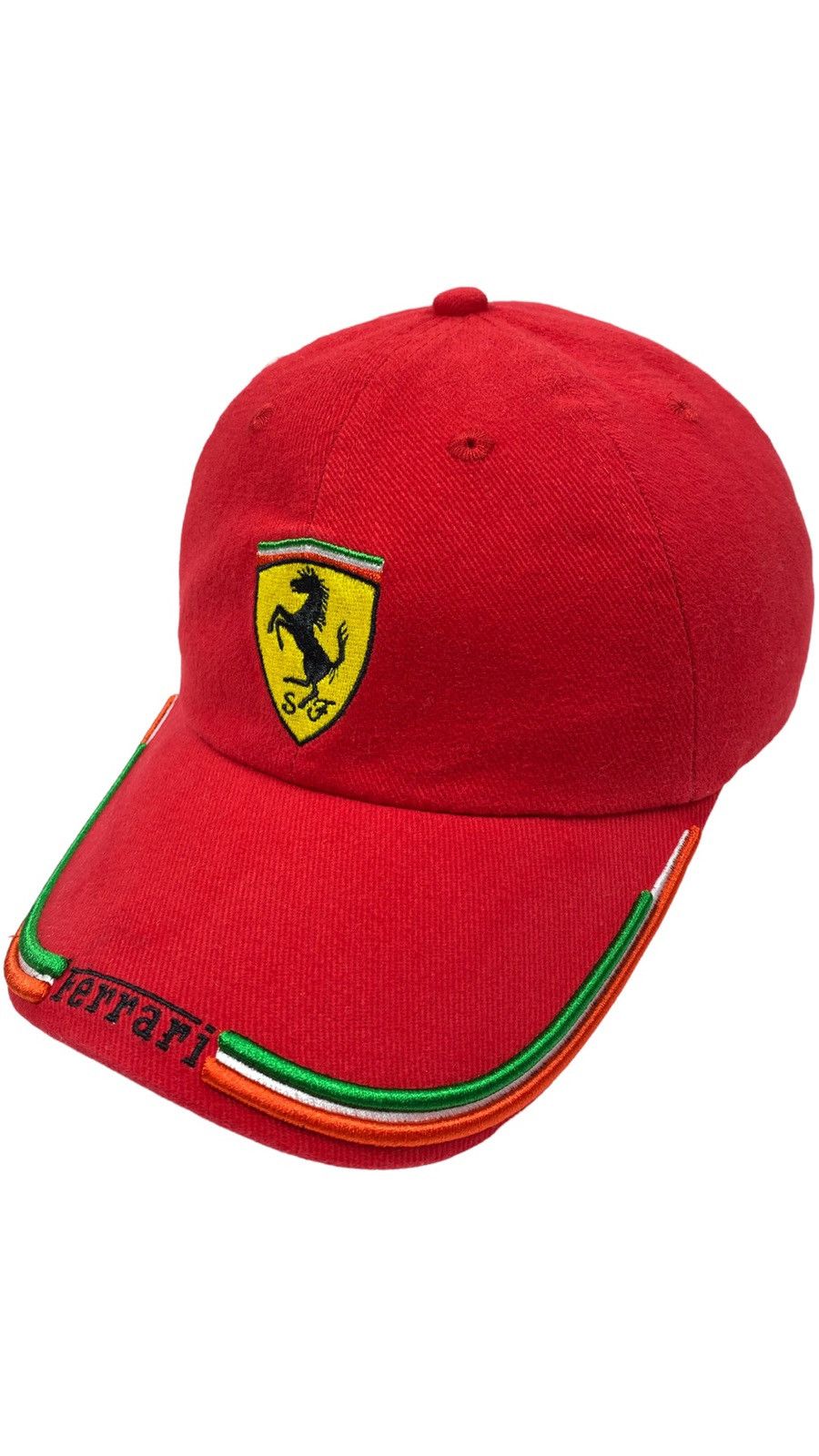 Ferrari 🔥LASTDROP🔥#29 Italian Flag Red Vintage Authentic Hat Cap Size ONE SIZE - 1 Thumbnail