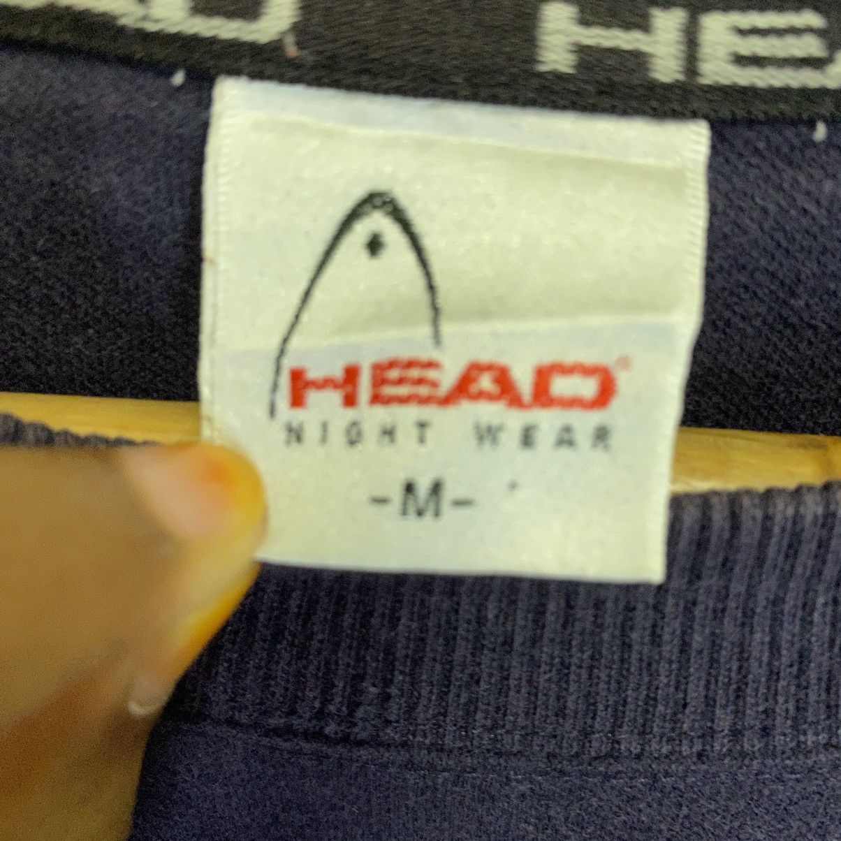 Japanese Brand Vintage Head Small Logo Crewneck Sweatshirt Size M Size US M / EU 48-50 / 2 - 9 Thumbnail