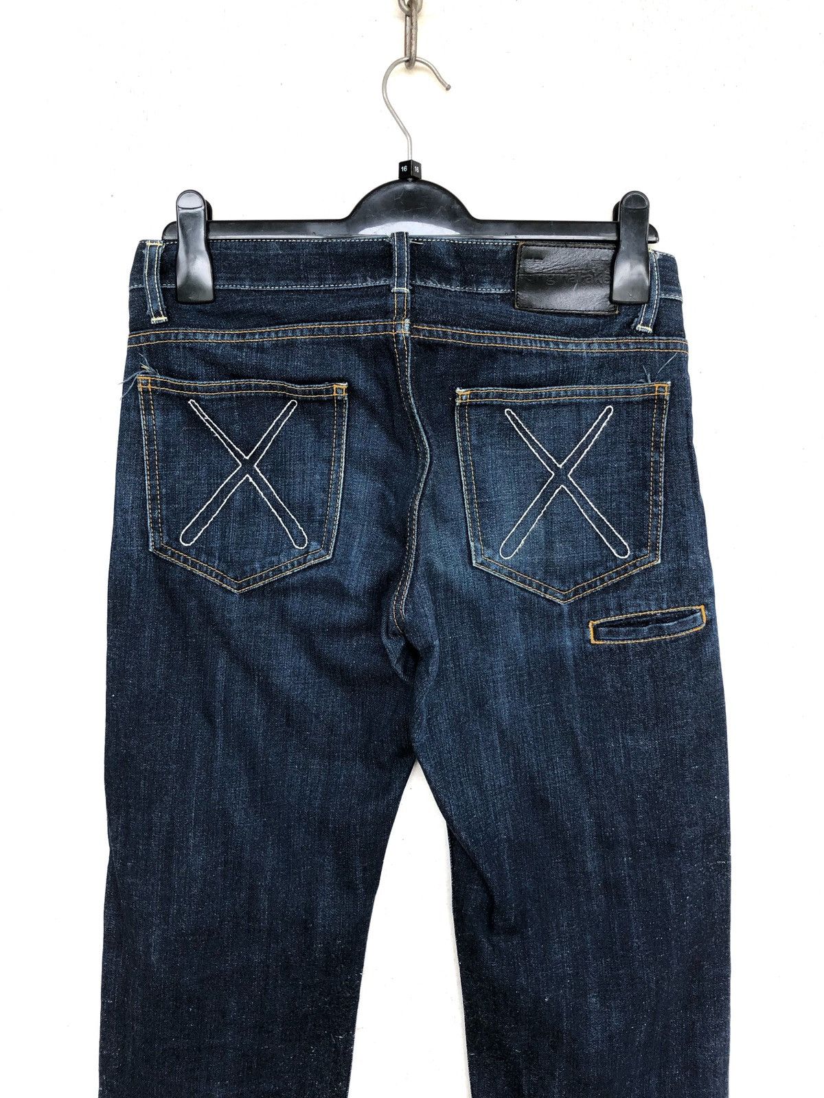 Kaws GRAIL🔥SS10 Original Fake Kaws White Selvage Denim Size US 30 / EU 46 - 9 Thumbnail