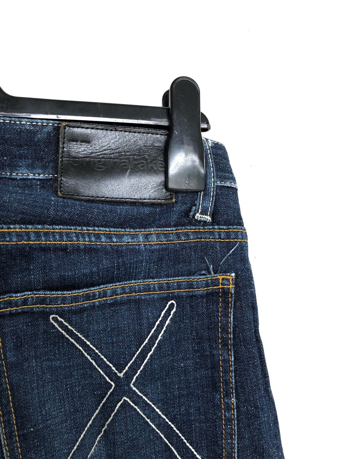 Kaws GRAIL🔥SS10 Original Fake Kaws White Selvage Denim Size US 30 / EU 46 - 10 Thumbnail
