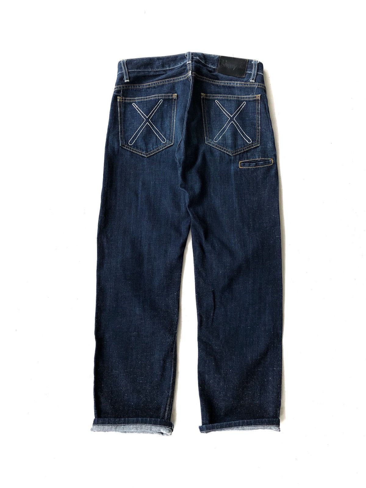 Kaws GRAIL🔥SS10 Original Fake Kaws White Selvage Denim Size US 30 / EU 46 - 2 Thumbnail