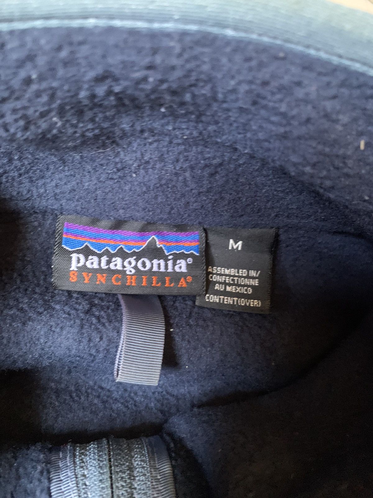 Patagonia × Vintage VINTAGE PATAGONIA SYNCHILLA FLEECE HALF ZIPPER Size US M / EU 48-50 / 2 - 5 Thumbnail