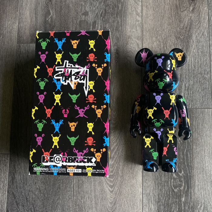 Stussy bearbrick best sale