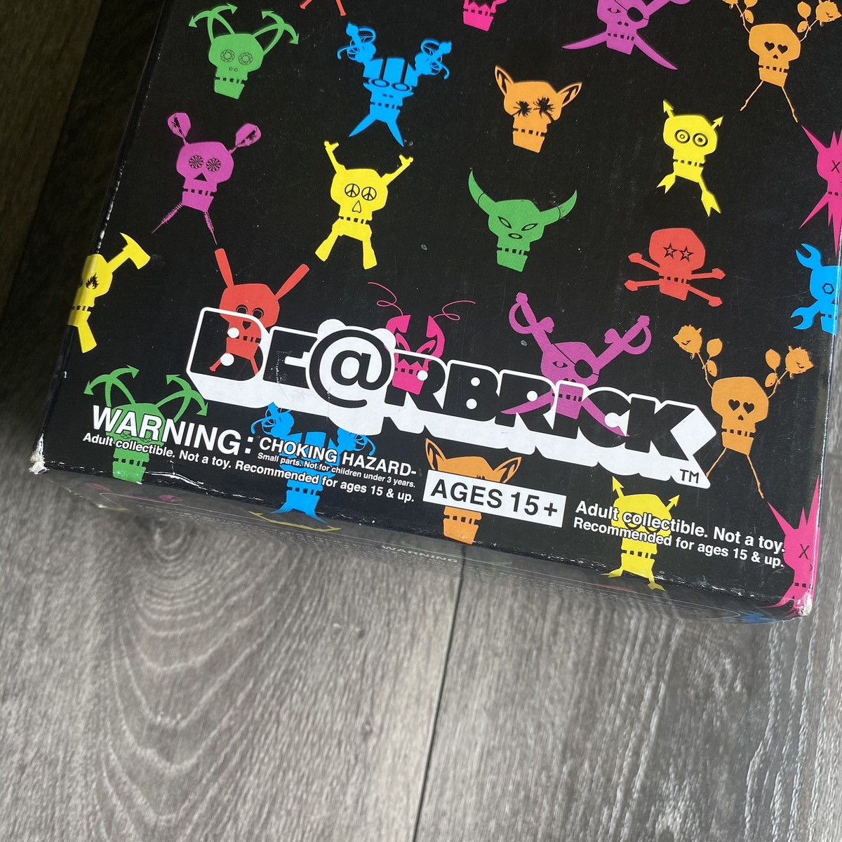 Stussy Stussy x Bearbrick x Futura Medicom 400% Skull Design Rare Size ONE SIZE - 8 Thumbnail