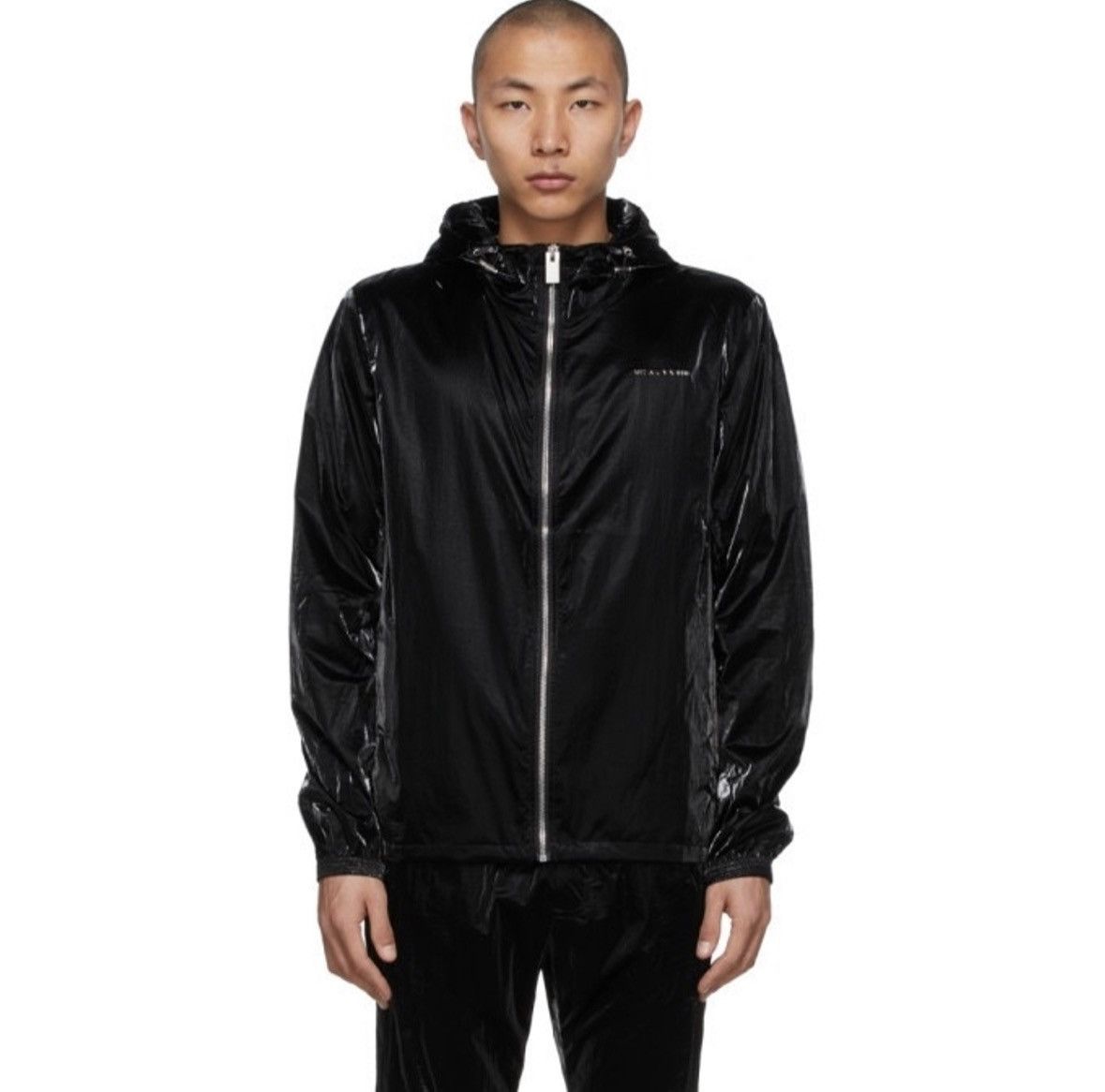 image of 1017 Alyx 9Sm Alyx Nightrider Jacket in Black, Men's (Size XS)