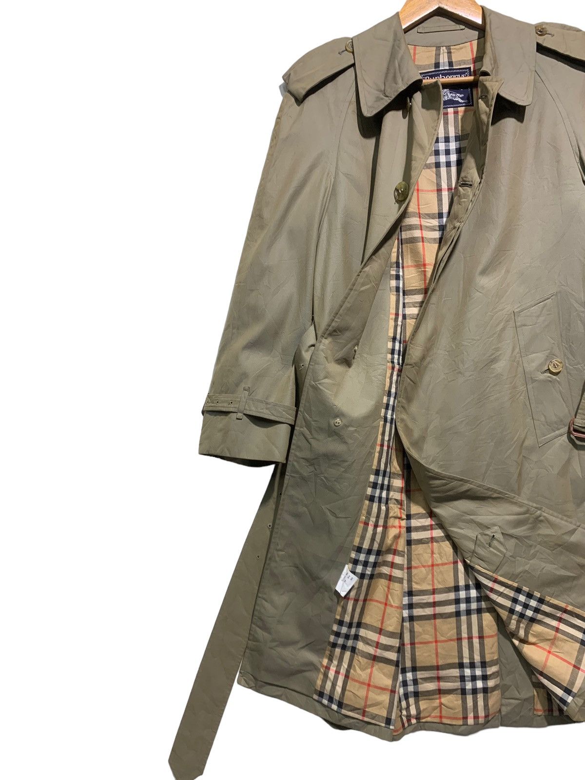 Burberry × Burberry Prorsum 🔥VTG BURBERRY NOVACHECK TRENCH COATS Size US S / EU 44-46 / 1 - 2 Thumbnail