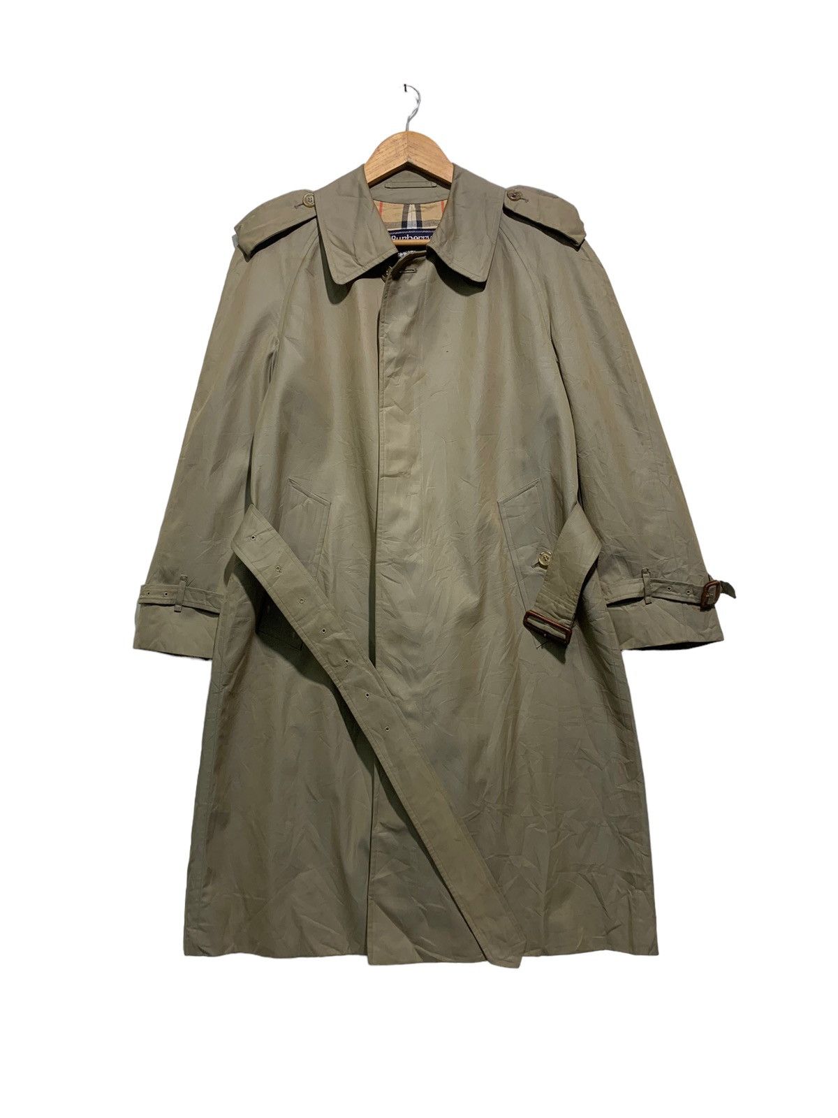 Burberry × Burberry Prorsum 🔥VTG BURBERRY NOVACHECK TRENCH COATS Size US S / EU 44-46 / 1 - 5 Thumbnail