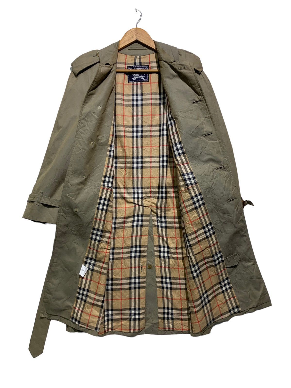 Burberry × Burberry Prorsum 🔥VTG BURBERRY NOVACHECK TRENCH COATS Size US S / EU 44-46 / 1 - 4 Thumbnail
