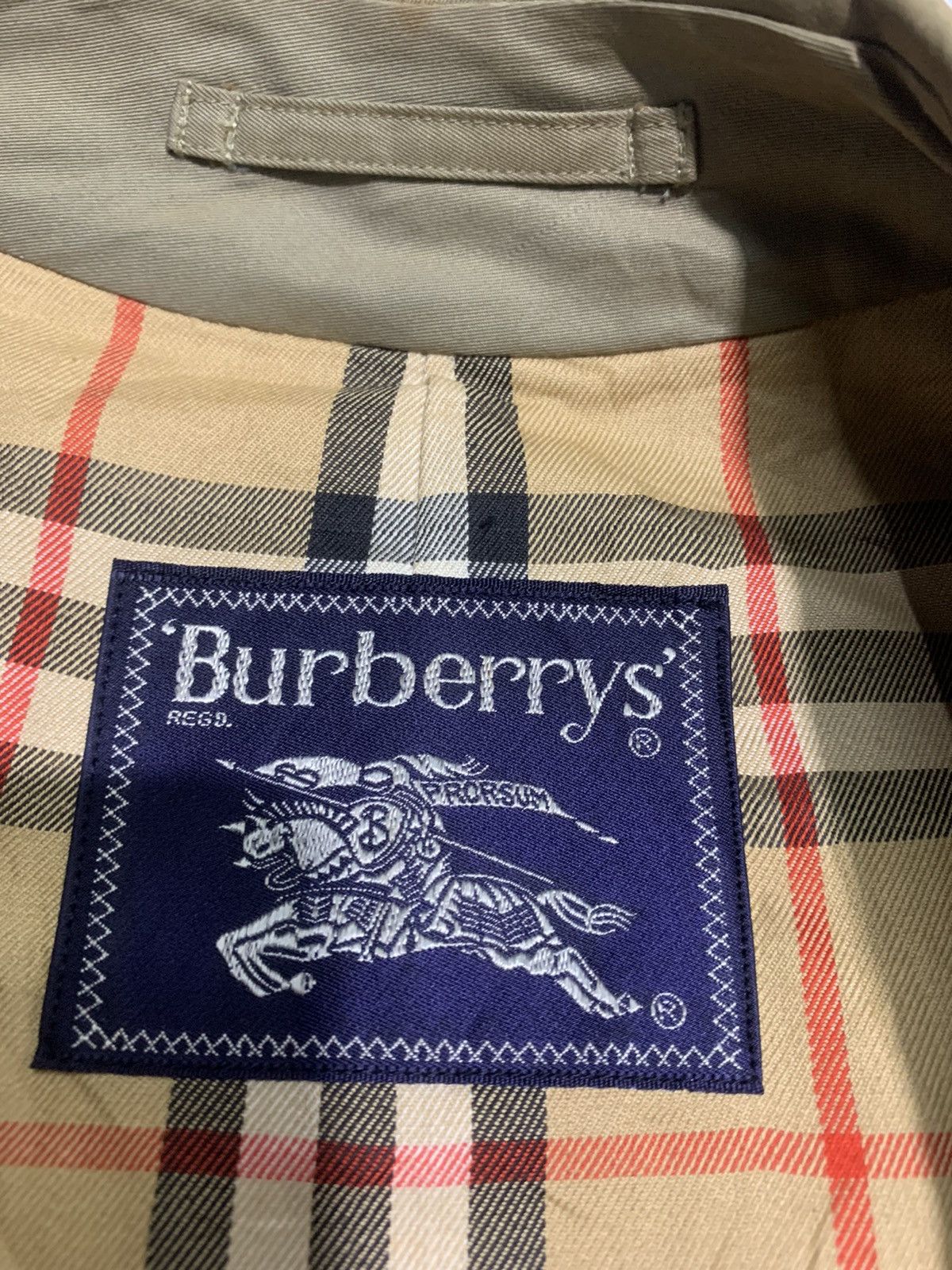 Burberry × Burberry Prorsum 🔥VTG BURBERRY NOVACHECK TRENCH COATS Size US S / EU 44-46 / 1 - 9 Thumbnail