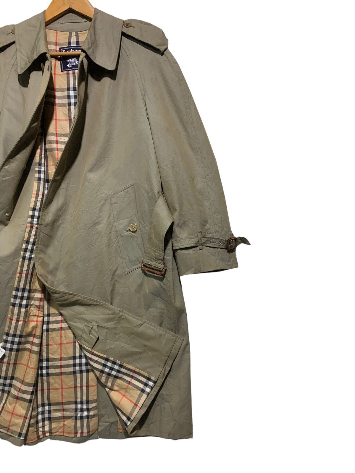 Burberry × Burberry Prorsum 🔥VTG BURBERRY NOVACHECK TRENCH COATS Size US S / EU 44-46 / 1 - 3 Thumbnail