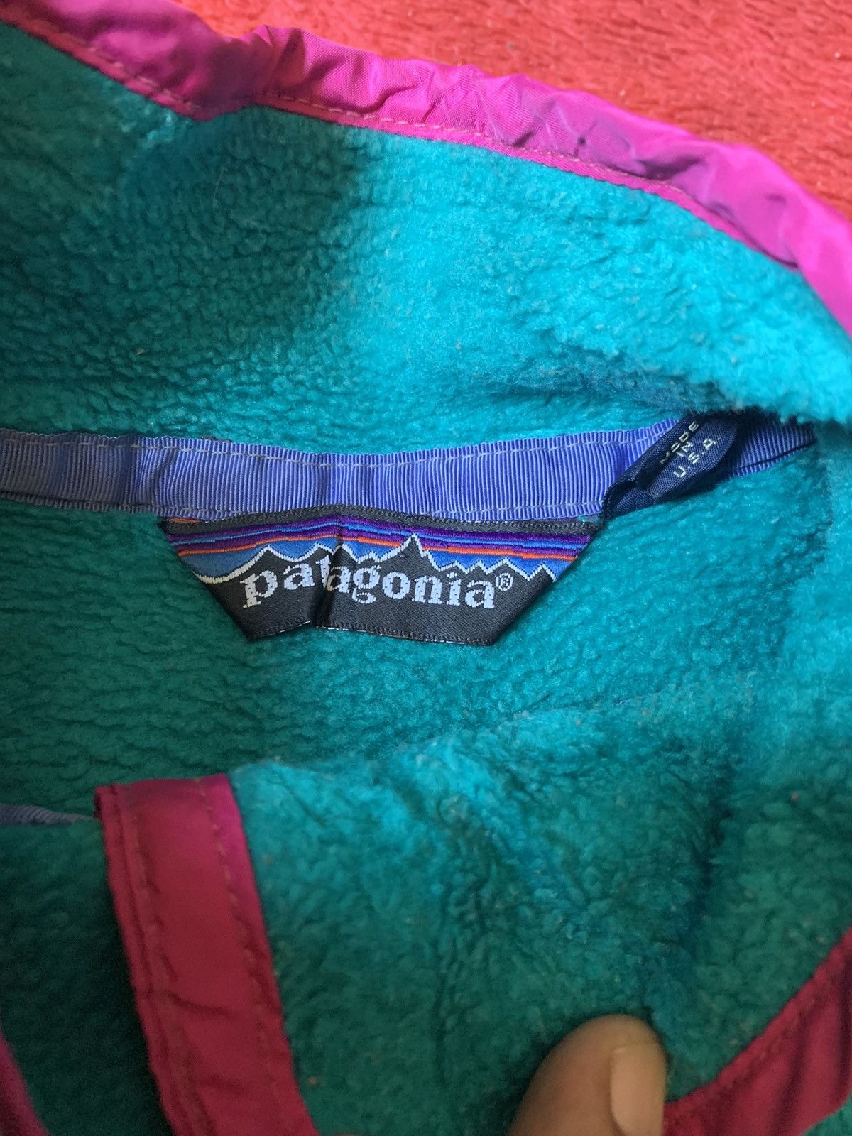 Patagonia RARE 90s PATAGONIA FLEECE HALF BUTTON JACKET Size US M / EU 48-50 / 2 - 4 Thumbnail