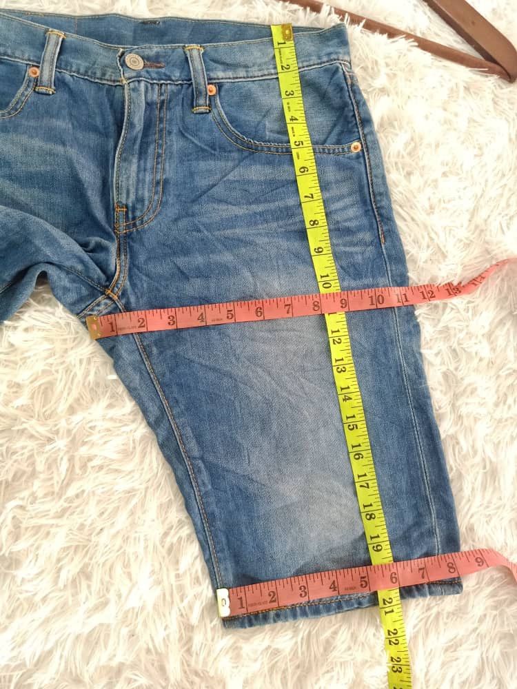 Levi's × Vintage VINTAGE LEVI'S 502 BLUE WASH DISTRESSED SHORT DENIM Size US 30 / EU 46 - 9 Thumbnail