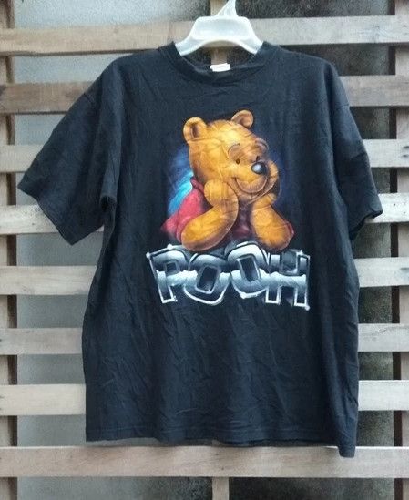 Cartoon Network × Disney × Vintage Vintage Winnie The Pooh Disney Tshirt made in usa Size L / US 10 / IT 46 - 2 Thumbnail